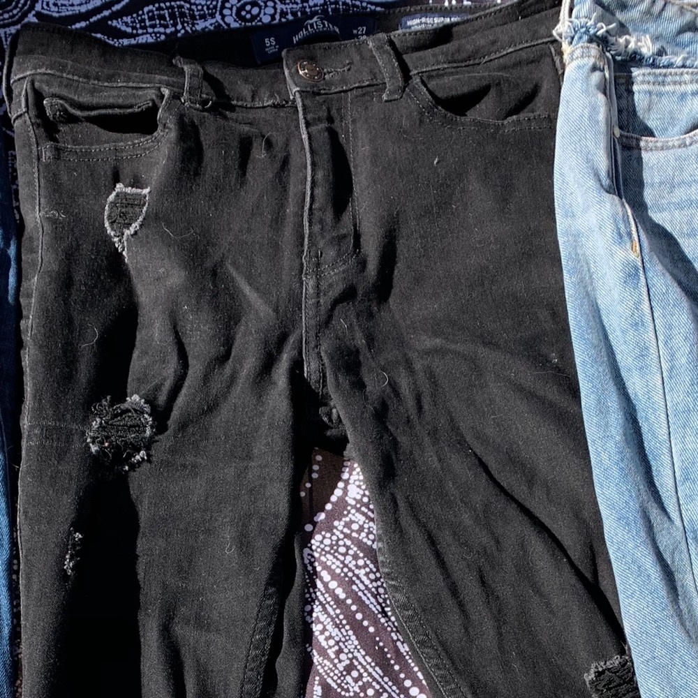 Hollister high rise supper skinny classic stretch